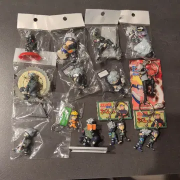 NARUTO 카카시 굿즈 묶음 판매 피규어 키링