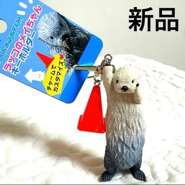 미사용 새상품 토바 수족관 랏코 메이짱 키링 콘