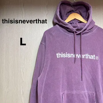 thisisneverthat 후드티 L 퍼플
