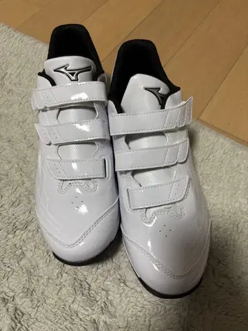 MIZUNO 트레이닝 슈즈 업 슈즈 화이트