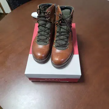 REGAL 고어텍스 레이스업 부츠 브라운