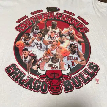 시카고 불스 NBA 빈티지 구제 의류 90s 시카고 불스