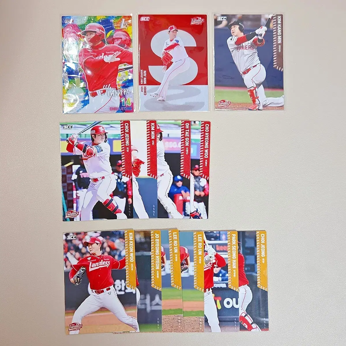 kbo 2026 카드 ssg랜더스 13장 - 최정 홀로 패러렐 카드