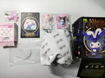 TOP TOY 쿠로미 피아노 피규어 앞머리 클립 세트