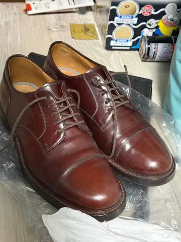 Brunello Cucinelli 가죽 드레스 슈즈 브라운