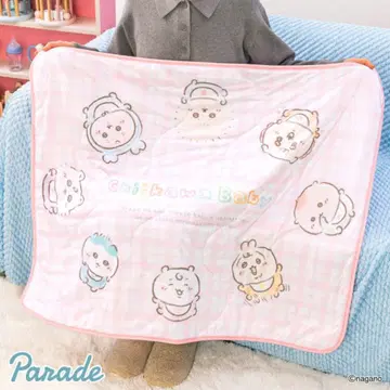 치이카와 baby 시원한 담요 핑크 2
