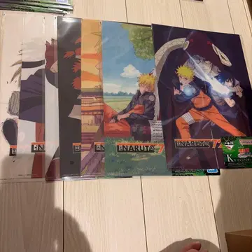 NARUTO 제일복권 K상 비주얼 보드 컴플리트 전 7종