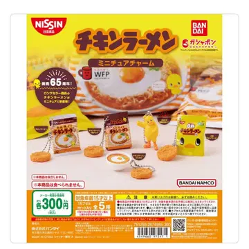 닛신 식품 치킨 라멘 미니어처 참 전 5종