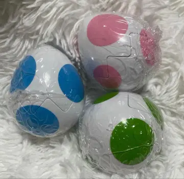 요시 메지루시 액세서리 핑크 그린 하늘색