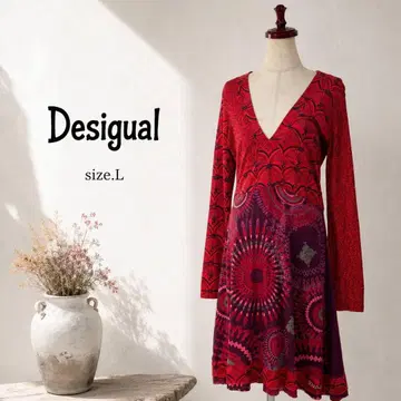 78 새상품급 desigual 엘레강스 원피스