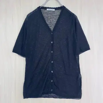 올리브 데 올리브 [ Free ] 가디건 시어 볼레로 반팔 V넥 무지