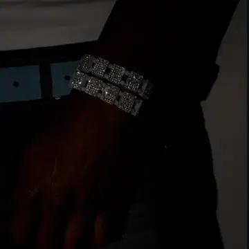 bazo1199 white rhinestone bracelet kluf | 브랜드 중고거래 플랫폼