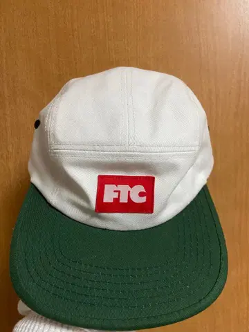 FTC 5 패널 캡 화이트 그린