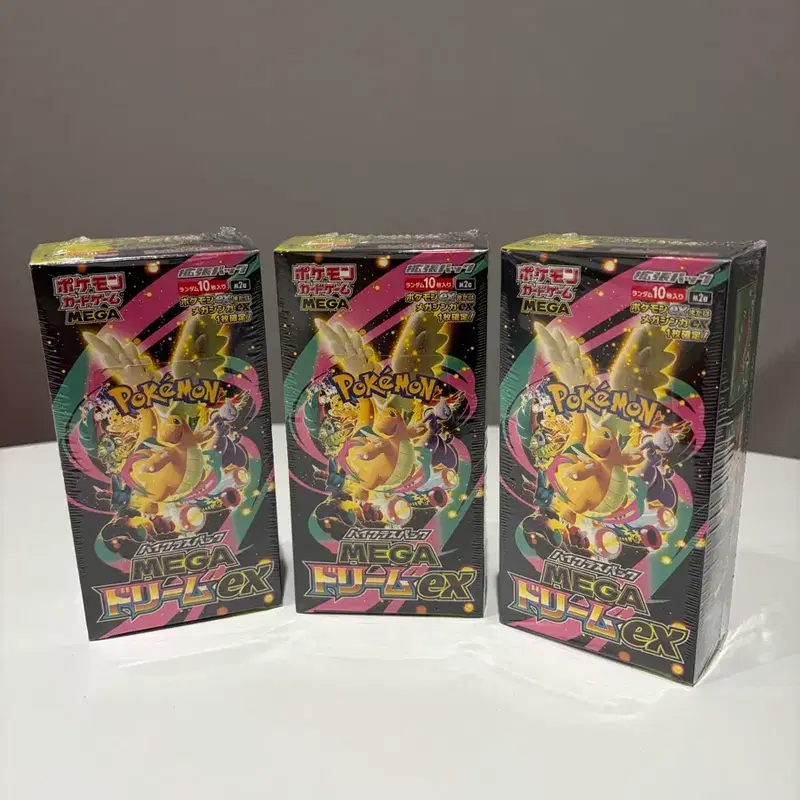 (일판) 포켓몬 메가 드림 ex 판매, 슈링크 O,미개봉 1box