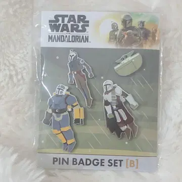 STAR WARS 만달로리안 & 그로구 핀 배지 세트 B