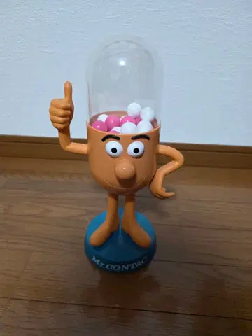 미스터 콘택 Mr.CONTAC 피규어 기업물 레트로 잡화
