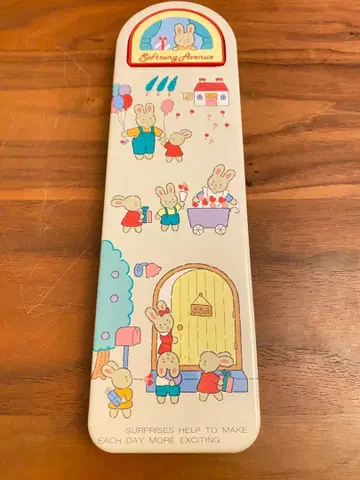 산리오 레트로 소프트 송 어베뉴 필통 펜 케이스 쇼와 레트로