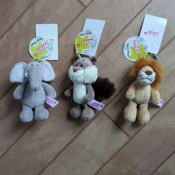 NICI Bean Bags 키링 3종 세트 봉제 인형