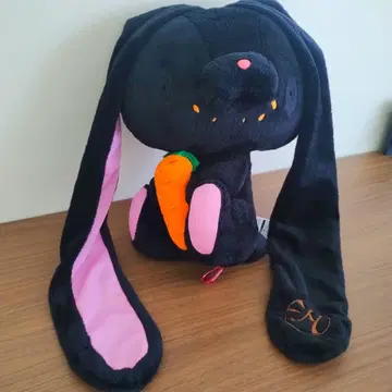 범용 토끼 봉제 인형 당근