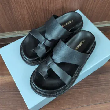 [7월 상순까지] CAMINANDO 쪼리 샌들 블랙