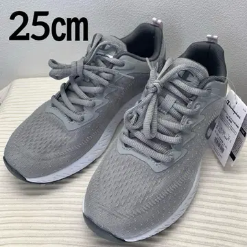 새상품 Champion 25cm 여성용 그레이 스니커즈 스포츠 경량