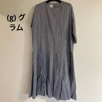 (g) 그램 면 린넨 원피스
