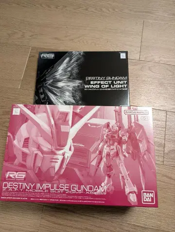 RG 1/144 데스티니 임펄스 & 빛의 날개 이펙트