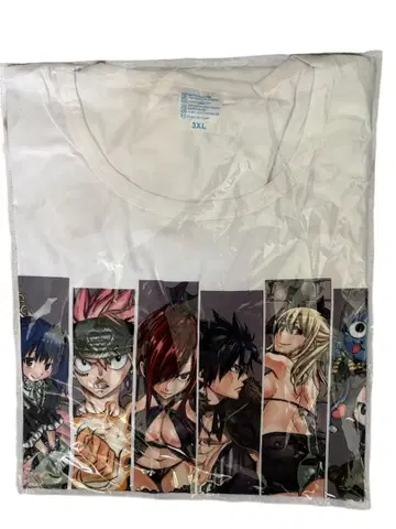 FAIRY TAIL 티셔츠 3XL 원화전 미개봉 새상품