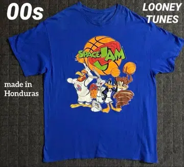 00s SPACE JAM 루니툰 티셔츠 온두라스 제조 XL