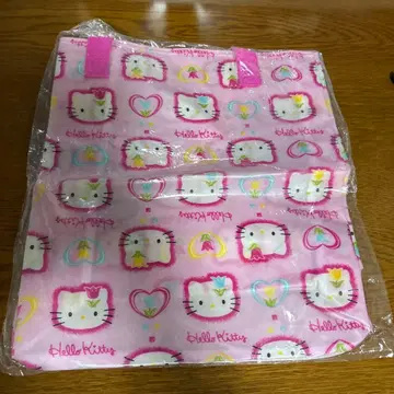 Hello Kitty 나일론 토트백 핑크
