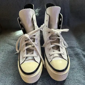Converse 척테일러 CT70 Plus 하이컷 스니커즈 (화이트)