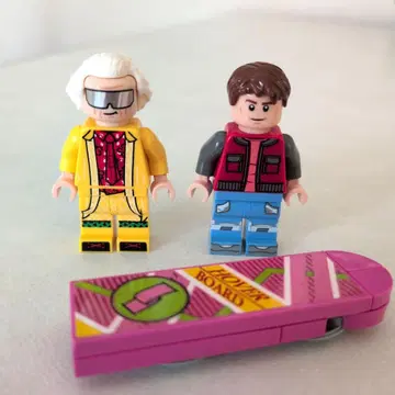 LEGO 레고 10300 백 투 더 퓨처 미니 피규어 세트