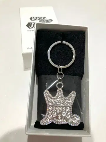 아라시 아라시를 여행하는 전시회 스와로브스키 키링 실버
