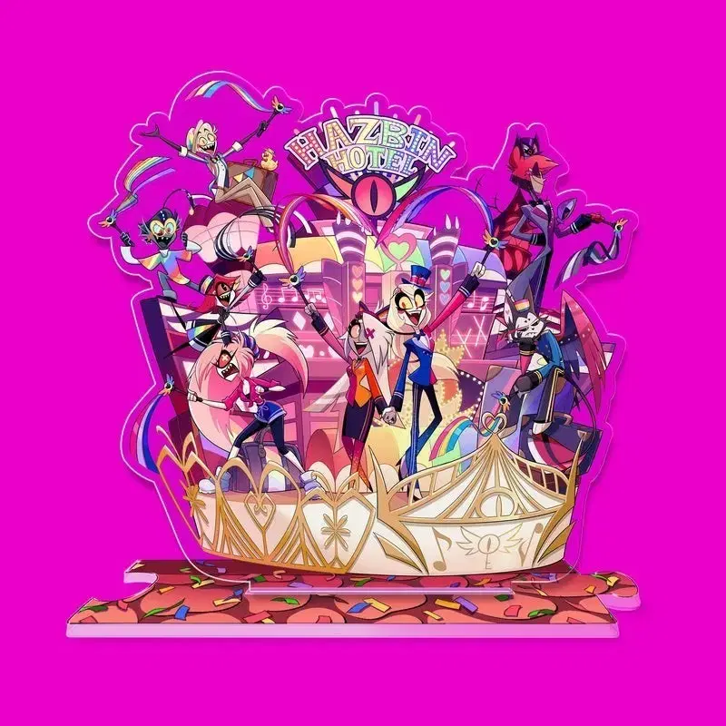 Hazbin Hotel Pride 2025 acrylic stand Alastor Niffty | Bunjang Global