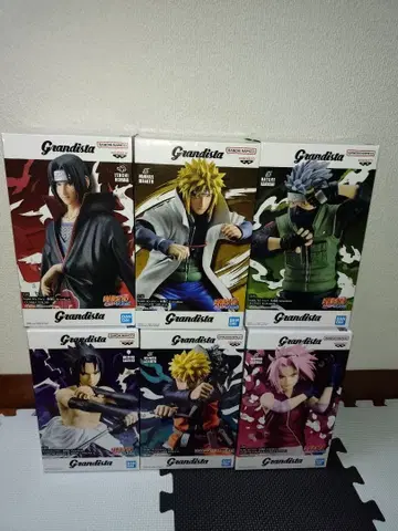 NARUTO 그란디스타 피규어 6종 세트