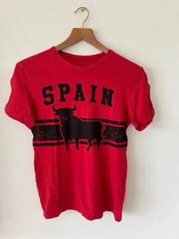 D&G VINTAGE SPAIN 불 프린트 셔츠