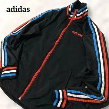 새상품급 y2k 헤이세이 00s 그런지 adidas 트랙 자켓 블랙