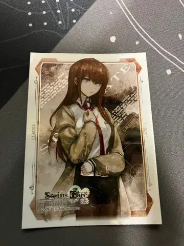 Steins;Gate 마키세 크리스 카드 슬리브