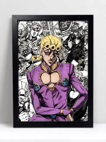 [ 액자 포함 ] JOJO 죠죠의 기묘한 모험 죠르노 죠바나