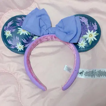 해외 디즈니 정품 머리띠 퍼플 보라색 라벤더 라푼젤 WDW