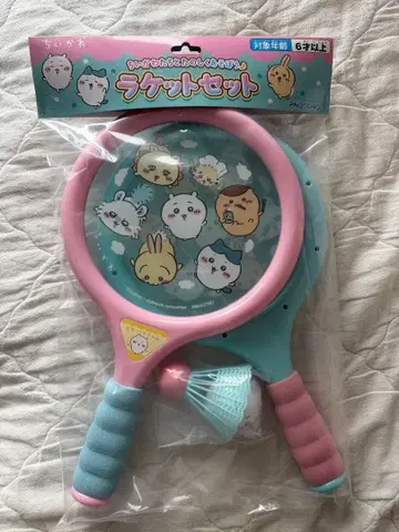 치이카와 라켓 세트 배드민턴