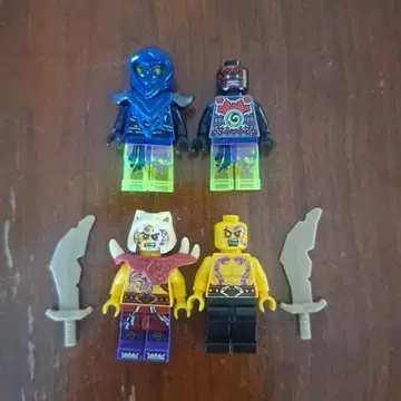 LEGO 닌자고 미니 피규어 4개 세트