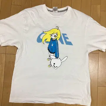 레어 CUNE 큔 여아 걸 토끼 반팔 T셔츠 L