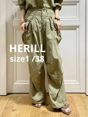 [ HERILL/헤릴 ] COTTON 워크 팬츠 38 / 1size
