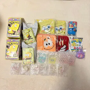 [ 새상품 ] 스펀지밥 묶음 판매 패트릭 카니 POPMART 가챠