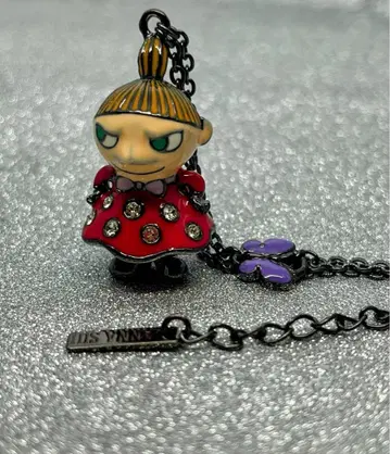 [레어] ANNA SUI 안나수이 무민 놋쇠 목걸이 리틀 미이