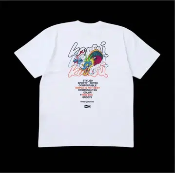 NEW ERA x Kansai Yamamoto 용 T셔츠 화이트