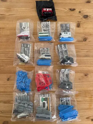 캡슐 프라레일 차량, 조경 부품 묶음 판매 미사용 새상품