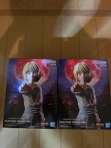 HUNTER x HUNTER 크라피카 절대 시간 피규어 2세트