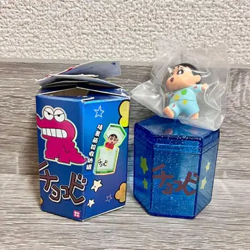 [대만 한정판] 짱구는 못말려(크레용 신짱) 초코비 피규어 포함 박스